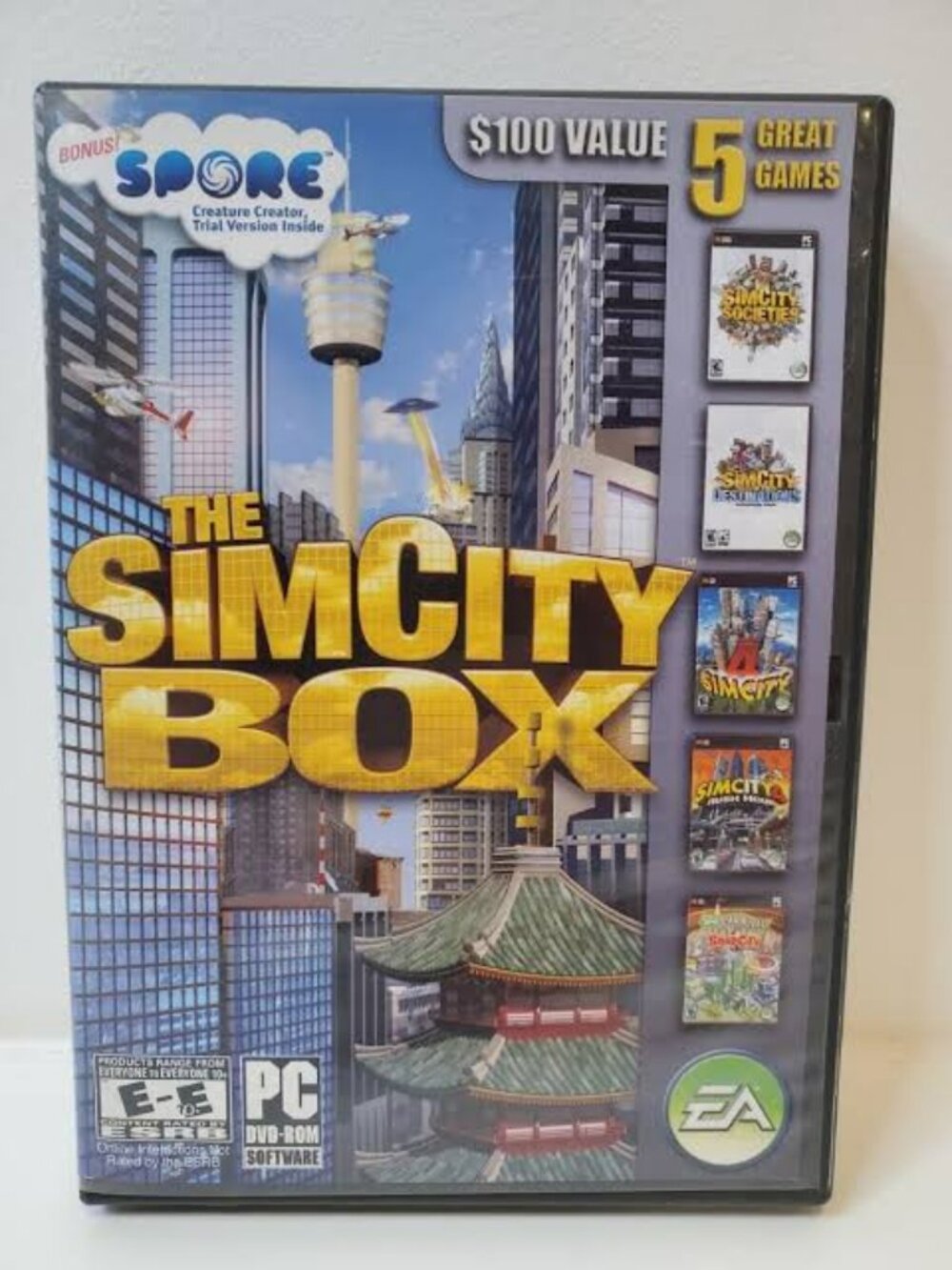 The SimCity Box 5 PC Games